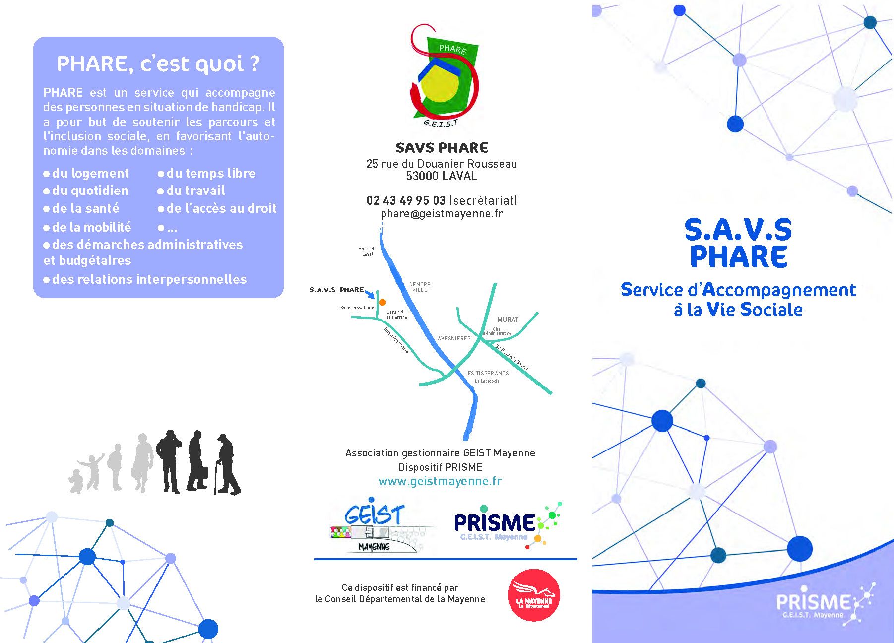 Plaquette SAVS PHARE
